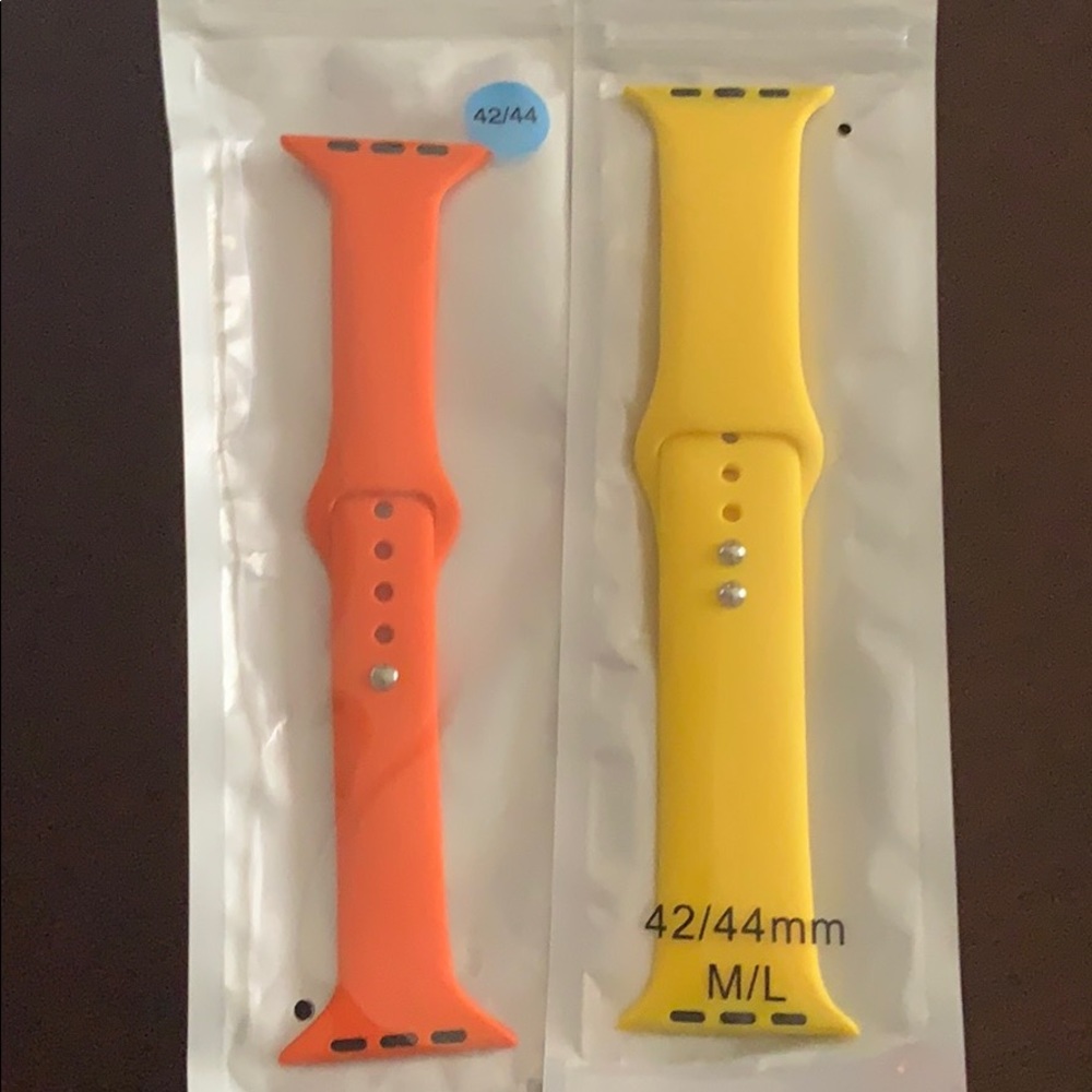 Apple Watch compatible sports band 2-pack